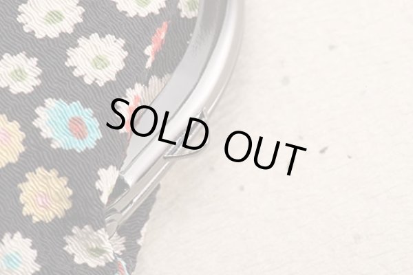 画像3: 京友禅2.6寸レディース手のひらサイズのがま口財布箱入り／ブルー（日本製） (3)