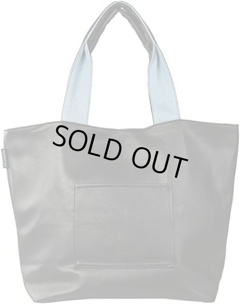 画像4: 合皮ロングスカート柄トートバッグ 【mis zapatos】/ブラック (4)