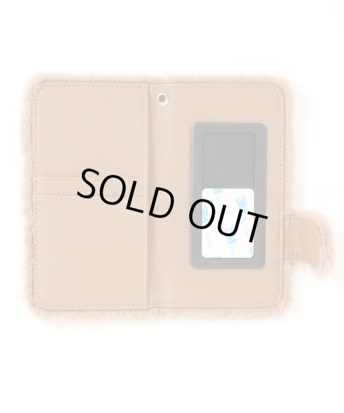 画像3: モバイルケース テディベアマルチスマホケース（FLAPPER ）フラッパー/ベージュ (3)