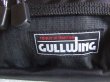 画像4: ガルウィングの軽量小ぶりウエストバッグ/ブラック (4)