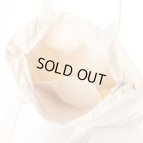 画像4: (訳あり）かわいいシャムねこ刺繍トートバッグ／生成り (4)