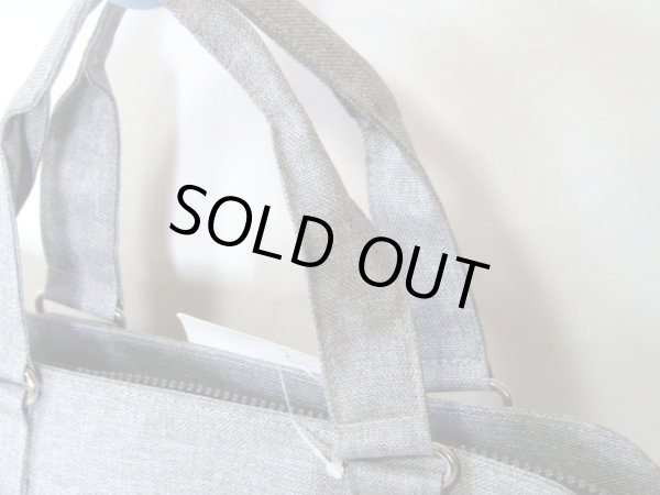 画像11: (訳あり）３室式シークレットポケット仕様レディース斜め掛け2wayショルダーバッグ／グレー (11)