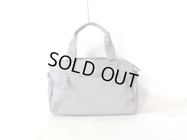 画像2: (訳あり）３室式シークレットポケット仕様レディース斜め掛け2wayショルダーバッグ／グレー (2)