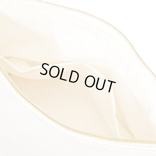 画像6: 水森亜土カラフルでかわいいスウェットポーチ舟形(ハート)／アイボリー (6)