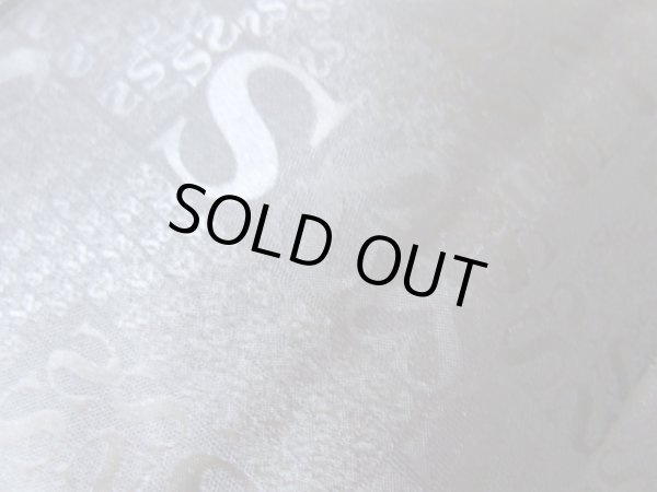 画像6: ＜訳あり＞３室式ジャガード織トートバッグＡ４/ブラック（英字） (6)