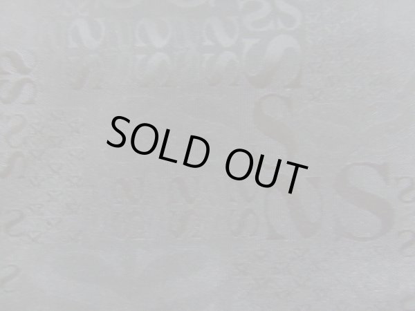 画像5: ＜訳あり＞３室式ジャガード織トートバッグＡ４/ブラック（英字） (5)