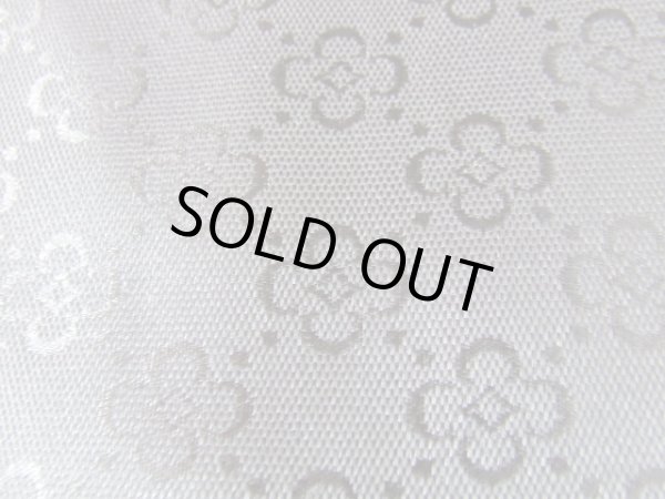 画像6: ＜訳あり＞３室式ジャガード織トートバッグＡ４/ブラック (6)