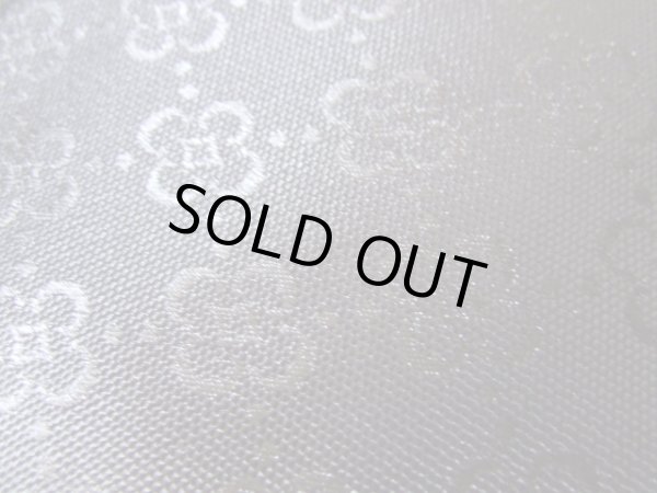 画像5: ＜訳あり＞３室式ジャガード織トートバッグＡ４/ブラック (5)