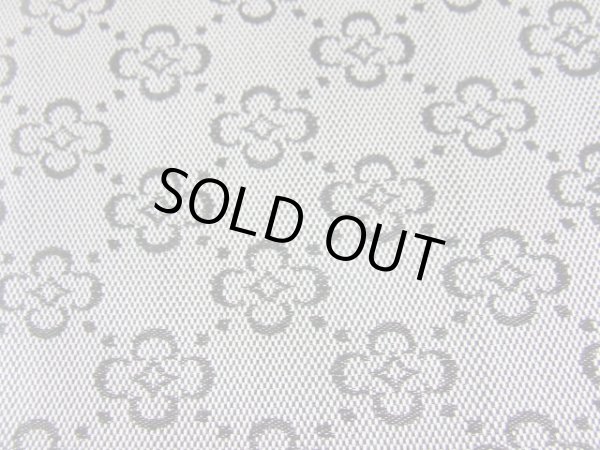 画像7: ＜訳あり＞３室式ジャガード織トートバッグＡ４/グレー (7)