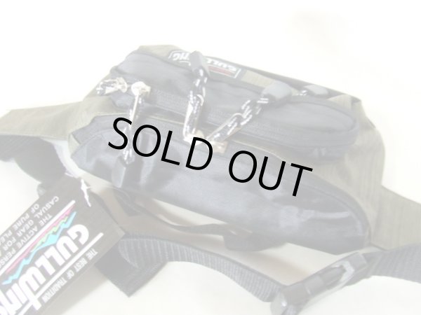 画像5: ガルウィングの軽量小ぶりウエストバッグ/カ―キ (5)