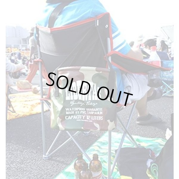 画像5: （訳あり）防水素材でできた バケツ型バッグ LIBERTAS カモフラージュ柄  (5)