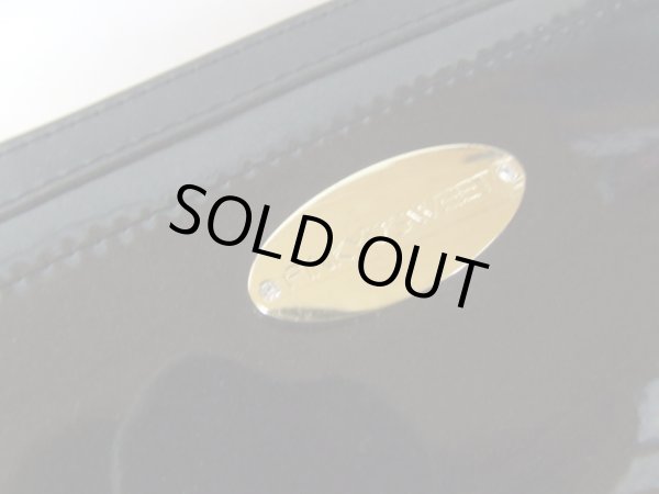 画像5: （訳あり）エナメルPINKY ♡SWEETラウンド長財布/ブラック (5)