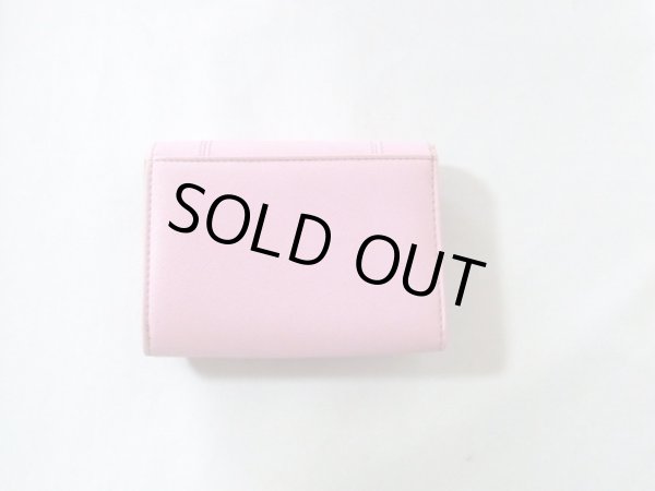 画像2: ＜訳あり＞＜値下げ＞PINKY ♡SWEET合成皮革二つ折り財布／ピンク (2)