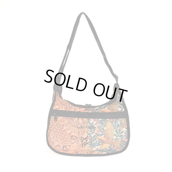 画像3: SYABON(シャボン)洗えて軽量華やかな大人柄２室式ショルダーバッグ/レースバード (3)