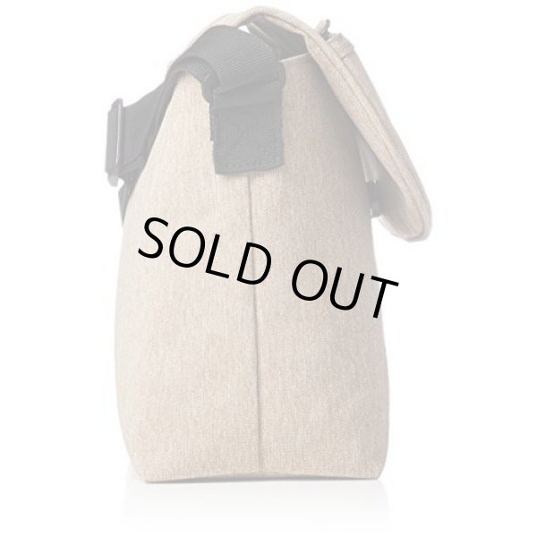 画像8: 人気のアネロ グランデ軽量撥水杢ポリメッセンジャーバッグS/ネイビー (8)