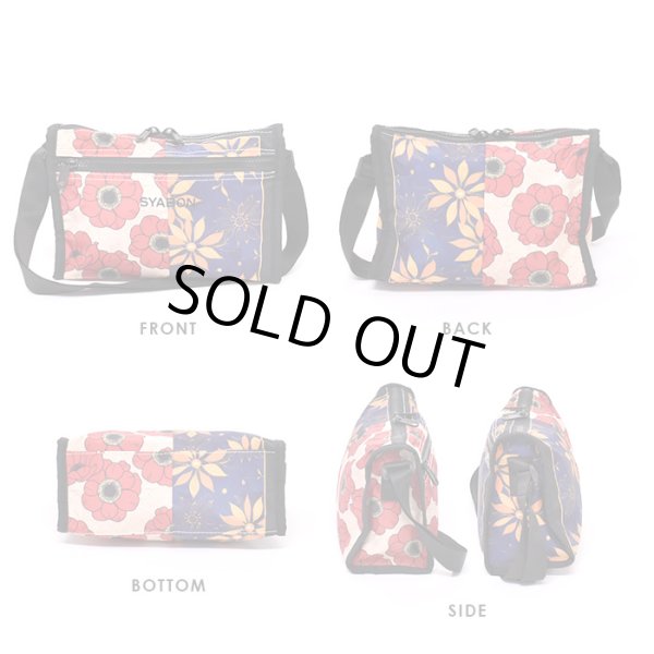 画像4: SYABON(シャボン)洗えて軽量華やかな大人柄ミニショルダーバッグ/レオパード (4)