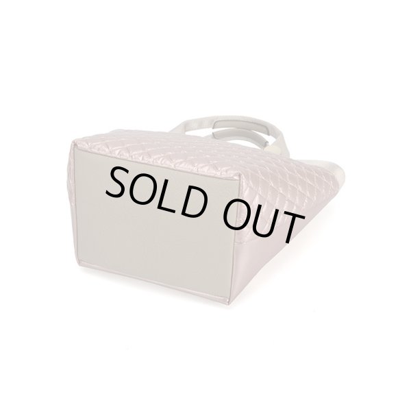 画像3: 上品で軽量スパンコールキルティング手提げバッグ【プルシエ】/シャンパンゴールド (3)