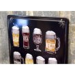 画像5: アンティークメタルエンボスプレート　S [TYPE OF BEER]＜ビール＞ (5)