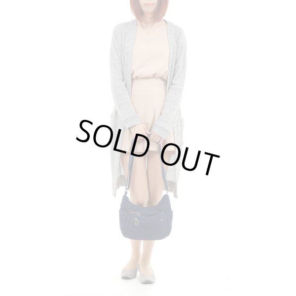 画像6: サボイSAVOY前ポケット２つ付きしっかり感のあるデニム地ショルダーバッグ (6)