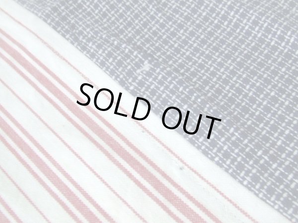 画像4: （訳あり）インド綿ストライプトートバッグ/F (4)