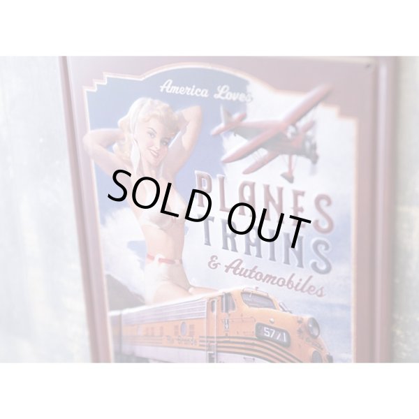 画像4: アンティークメタルエンボスプレート　S  [READY TO RIDE] (4)