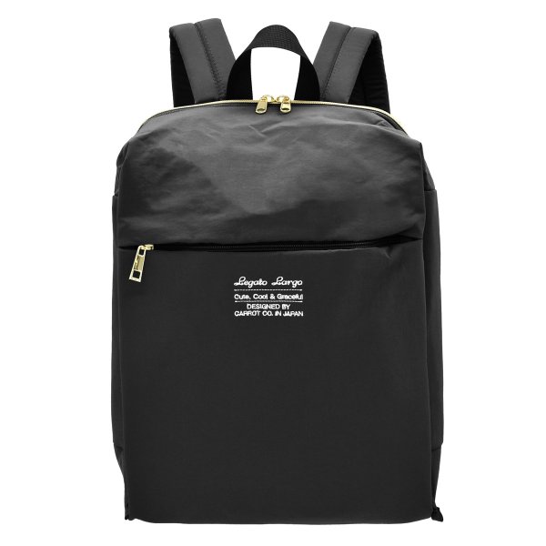 画像2: Legato Largo(レガートラルゴ) 洗濯機で洗えるにこだわった７ポケットナイロン リュック（２色有） (2)