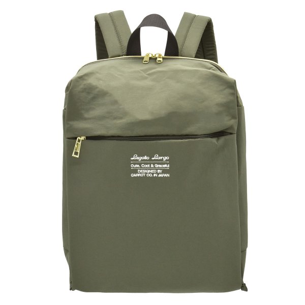 画像3: Legato Largo(レガートラルゴ) 洗濯機で洗えるにこだわった７ポケットナイロン リュック（２色有） (3)