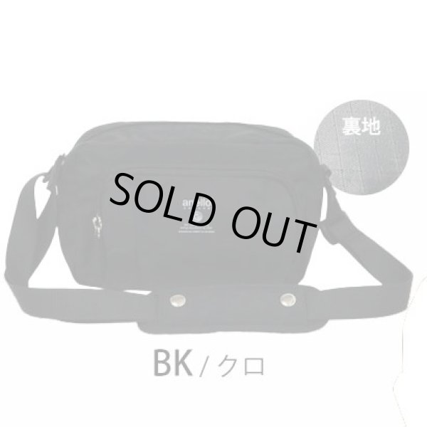 画像3: アネロ グランデanello GRANDEすべらない軽量撥水ミニショルダーバッグ/ブラック (3)