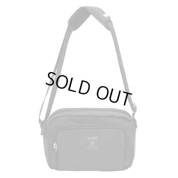 画像2: アネロ グランデanello GRANDEすべらない軽量撥水ミニショルダーバッグ/ブラック (2)