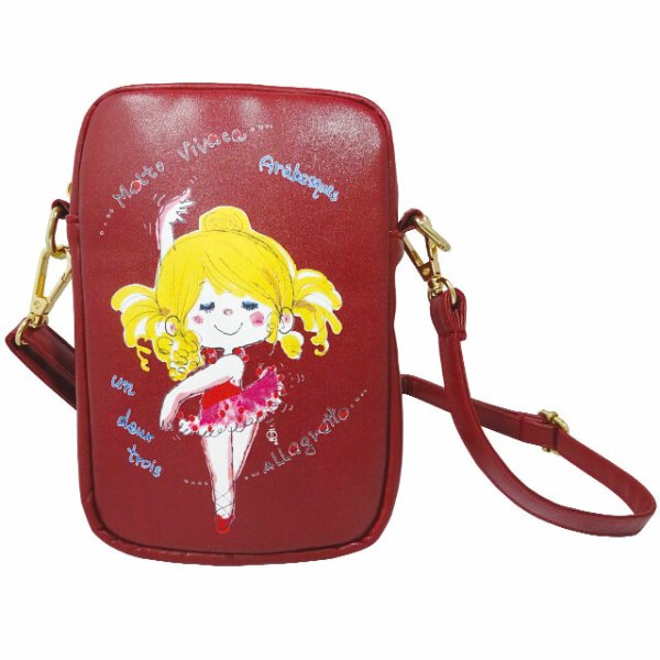 画像3: 水森亜土おしゃれでかわいい２wayミニショルダーバッグ（４柄有） (3)