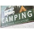 画像5: アンティークエンボスプレート "CAMPING ADVENTURE" (5)