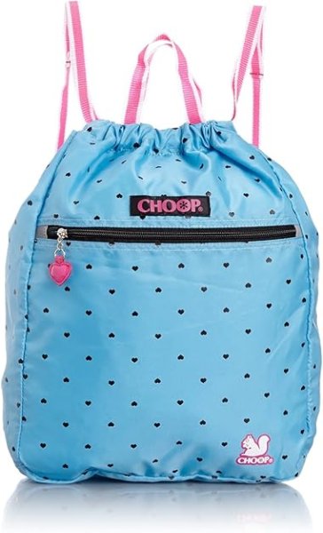 画像6: ＜sale＞シュープCHOOPハートがいっぱいプリントされた女の子向けかわいいナップサック（３色有） (6)