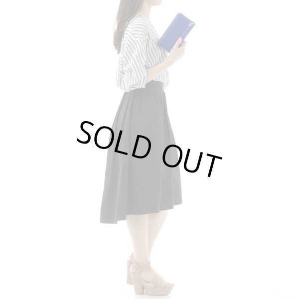 画像8: サボイ(SAVOY)エナメルにミニモノグラム柄を型押した長財布レディース/ブルーホワイト (8)