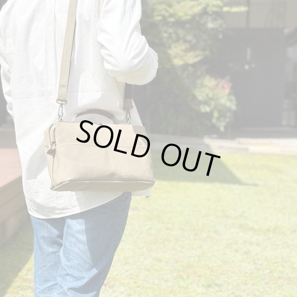 画像5: 鞄の国日本製撥水帆布ミニダレス2wayボストンバッグ（２色有） (5)