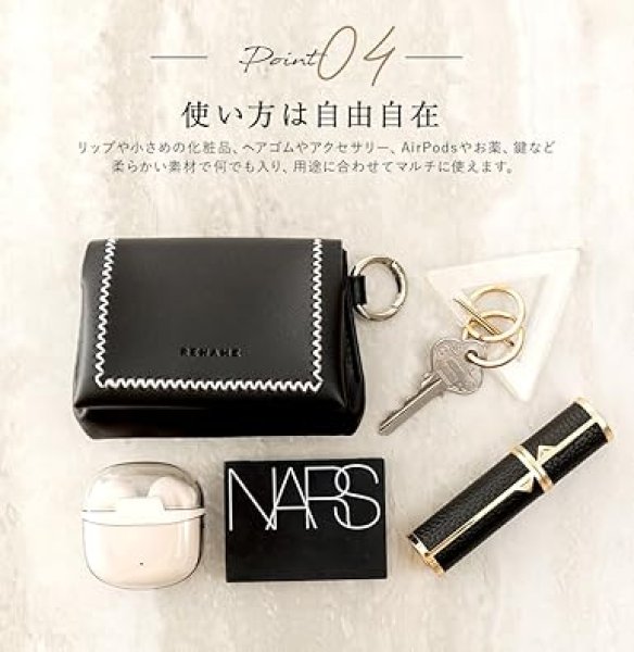 画像7: Renameお札を折らずにたっぷり収納できる三つ折りミニ財布(３色有） (7)