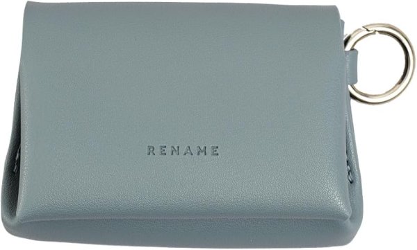 画像12: Renameお札を折らずにたっぷり収納できる三つ折りミニ財布(３色有） (12)