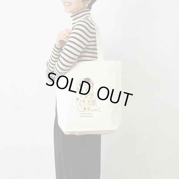 画像4: レディース絵画グラフィックキャンバストートバッグ／星月夜の散歩 (4)