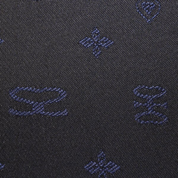 画像5: サボイ(SAVOY)おしゃれな配色の軽量ナイロン素材ショルダーバッグ/ブラックｘネイビー (5)