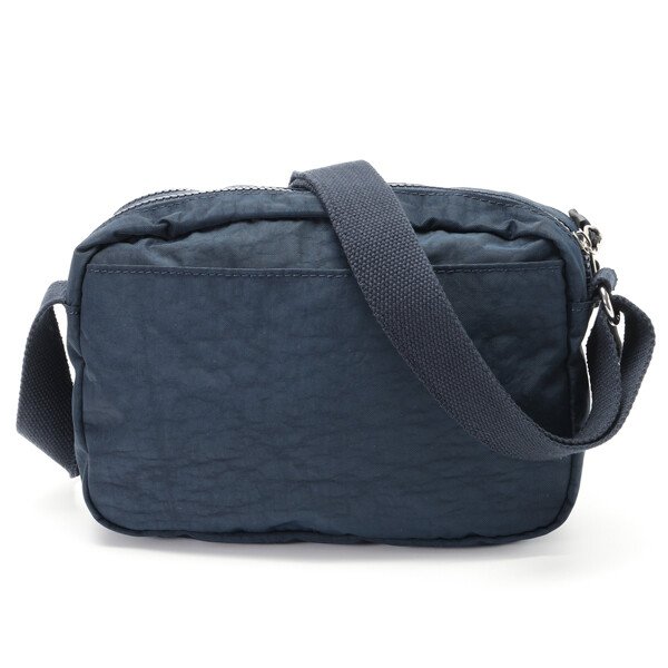 画像3: サボイ(SAVOY)３室式４ポケット機能的な軽量ナイロン素材ショルダーバッグ/ネイビー (3)