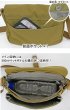 画像6: アネログランデ軽量撥水７ポケットフラップミニショルダー バッグ(２色有） (6)