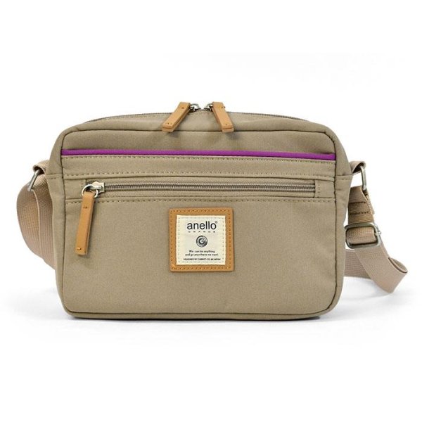 画像3: アネログランデ７ポケット軽量ミニショルダーバッグ（２色有） (3)