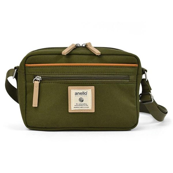 画像4: アネログランデ７ポケット軽量ミニショルダーバッグ（２色有） (4)