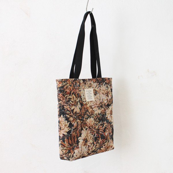 画像6: レディース彩り美ジャガードA４トートバッグ（４色有） (6)