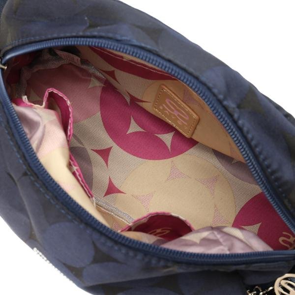 画像4: サボイ(SAVOY)バルーン柄をプリントしたショルダーバッグ/ネイビー (4)