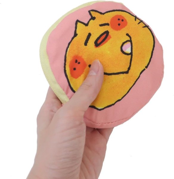 画像5: 水森亜土かわいい収納ポーチ付きリバーシブルショッピングエコバッグ（２色有） (5)