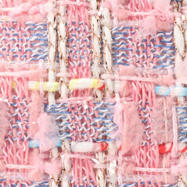 画像5: SAVOY(サボイ)かわいいピンクツイード柄のショルダーバック (5)