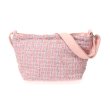 画像3: SAVOY(サボイ)かわいいピンクツイード柄のショルダーバック (3)