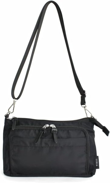 画像3: １０ポケット軽量撥水抗菌防臭多機能ママカル2WAYショルダーバッグ（２色有） (3)