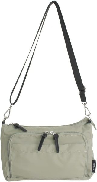 画像4: １０ポケット軽量撥水抗菌防臭多機能ママカル2WAYショルダーバッグ（２色有） (4)