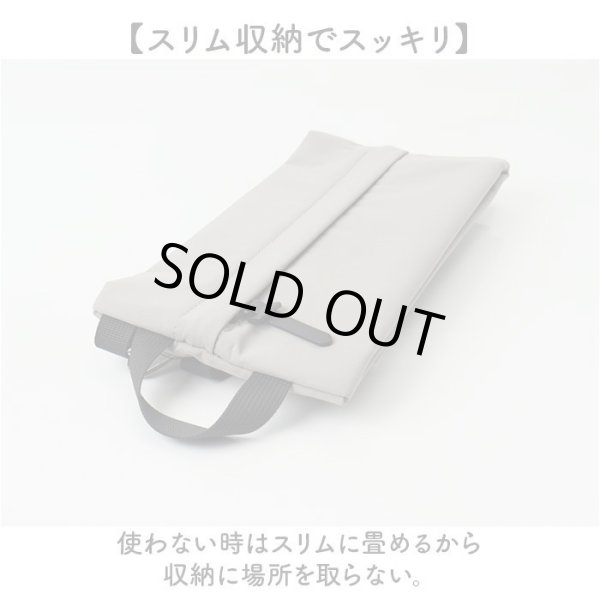 画像5: 軽量撥水抗菌防臭多機能ママカルフラットポーチ２WAYミニショルダーバッグ/ブラック (5)